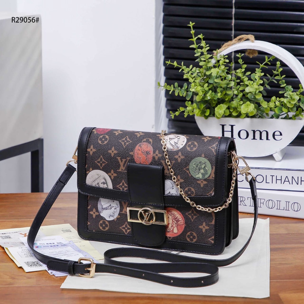 BAG Dauphine Monogram Cameo R29056#