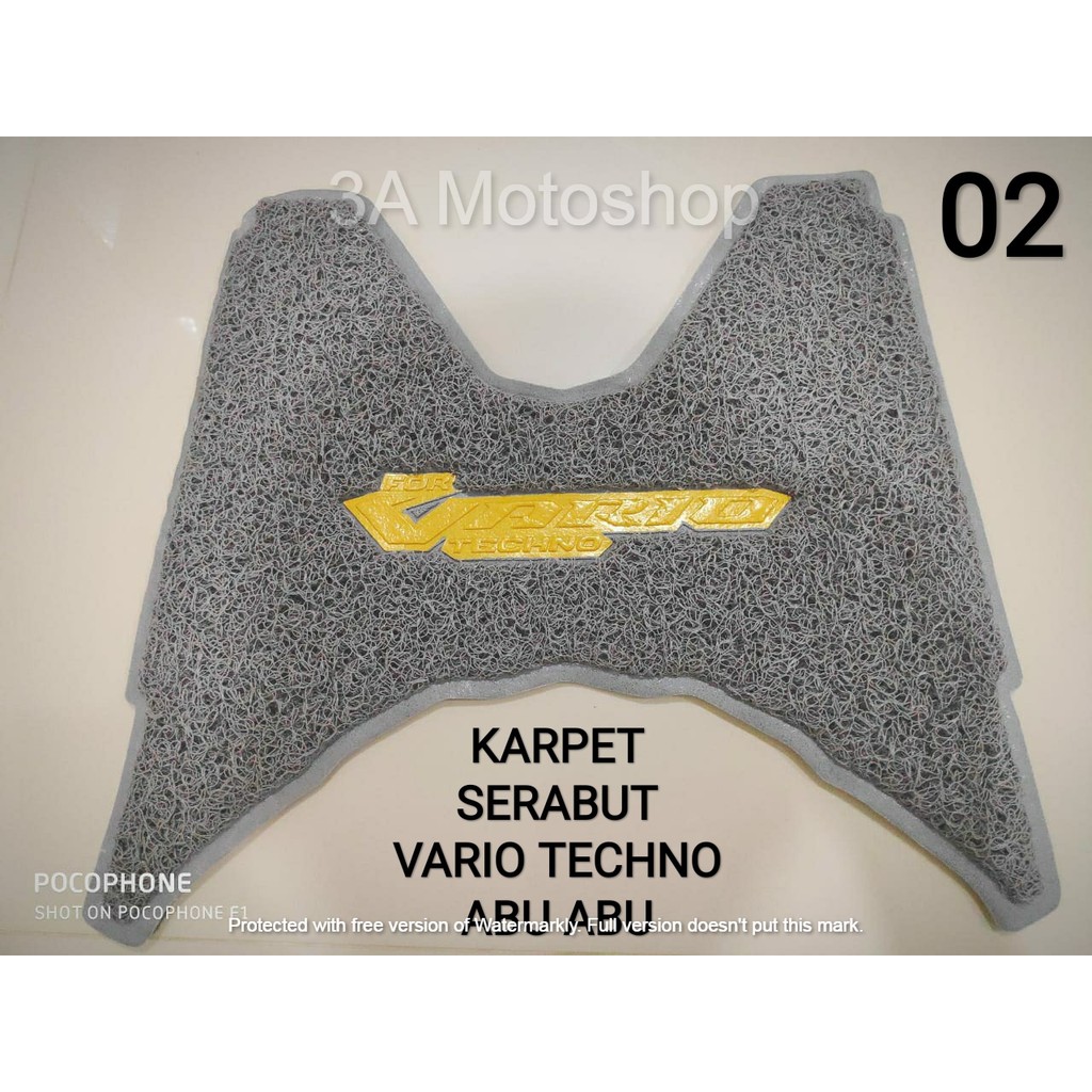 Karpet Serabut Vario Techno Vario Old LED 125/150 Tahun 2015 - 2018
