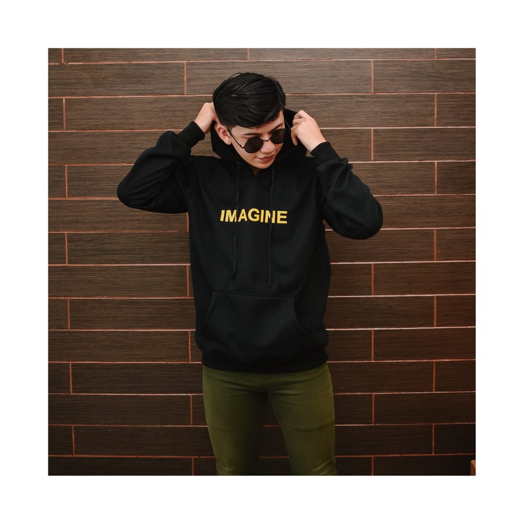 IMAGINE HOODIE TEBAL UNISEX - HOODIE HALUS TEBAL TERLARIS