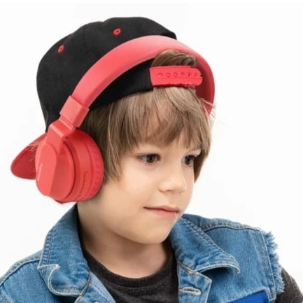Limited - Fingertime Bobo Kids Cute Headset Bluetooth Wireless Headphone Anak