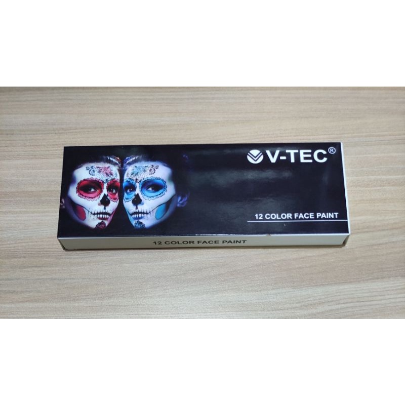 

12 color face paint v-tec