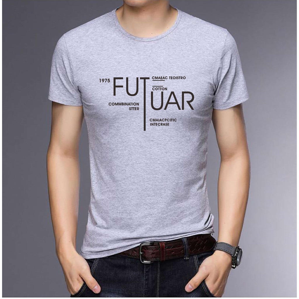 BS/COD/BAJU KAOS TANGAN PENDEK FUTUA/PRIA/REALPICTURE
