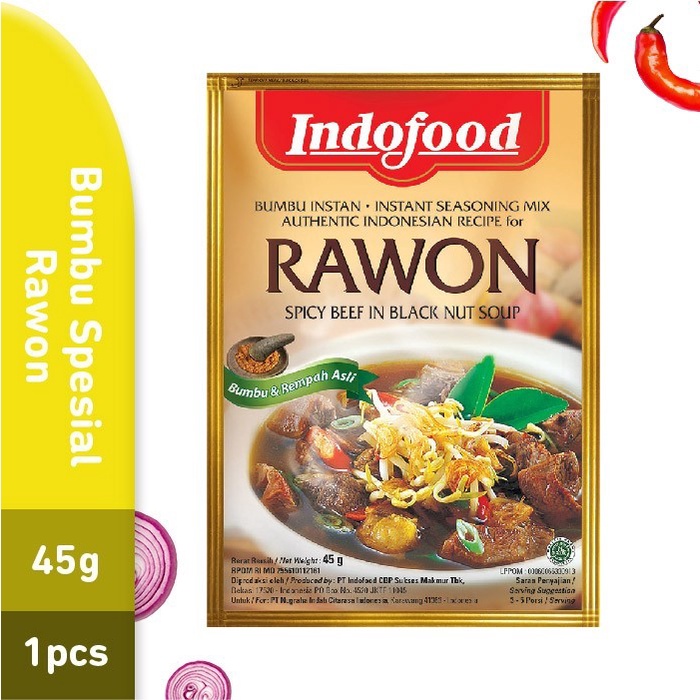 

Bumbu Instant Indofood Rawon (PCS)