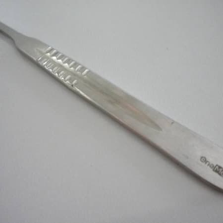 New Scapel Handle/ Gagang Bisturi/ Pemegang Pisau Bedah No. 3-4
