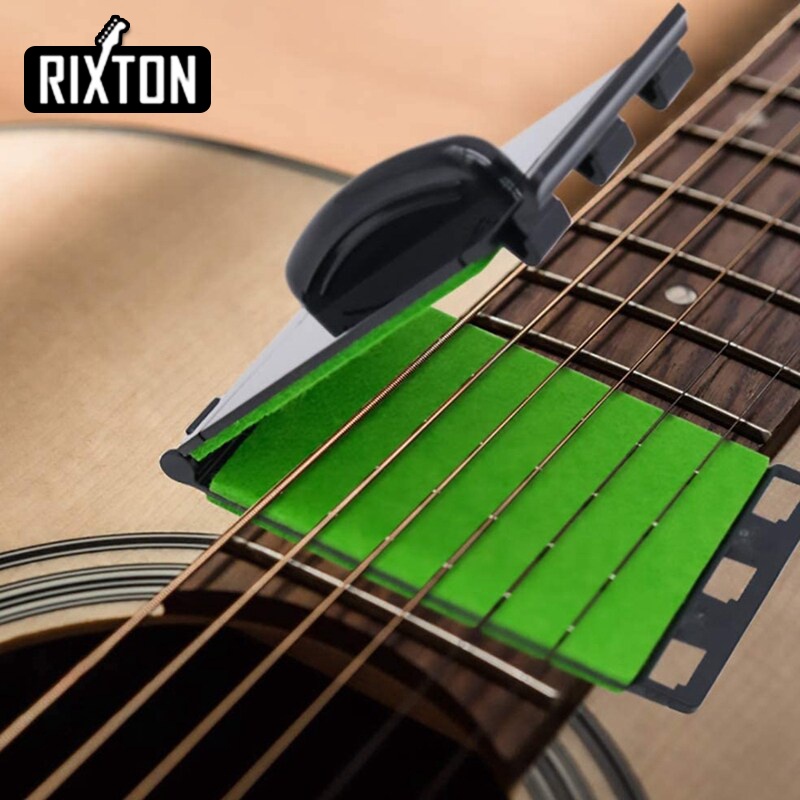 Rixton Electric Bass Strings Gitar String Cleaner Fingerboard Lap Alat Pembersih Pemeliharaan