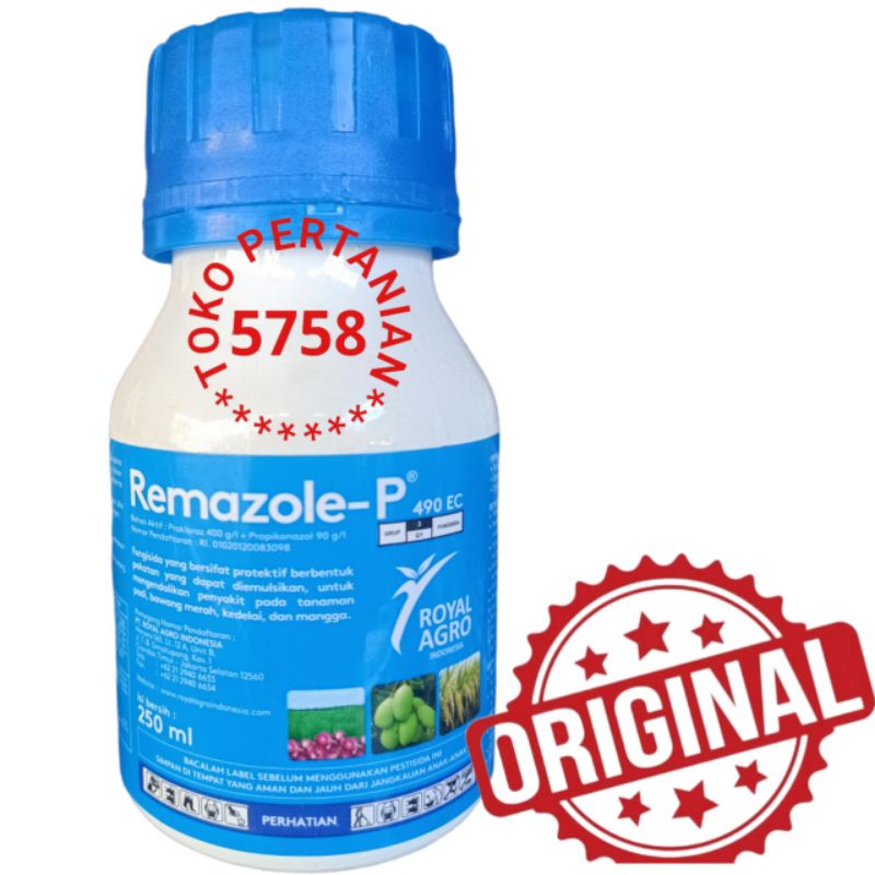 Jual Fungisida REMAZOLE P 490 EC 250 Ml Fungisida Sistemik Bekerja Secara Protektif Kuratif