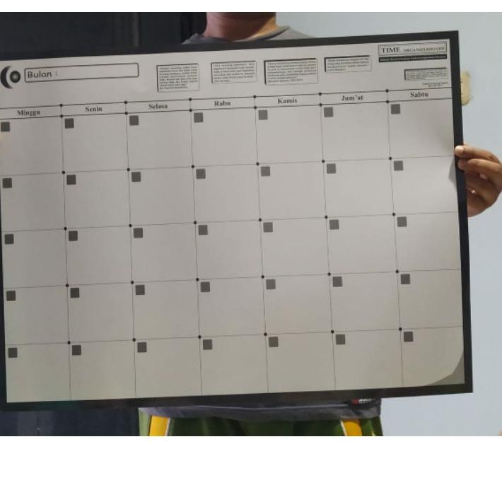 

⭐Grosir Whiteboard lembaran karton gulung Organizer Board gulung schedule board white board gulung (satu lembar bulak balik) | Termurah | Terbaik | Original