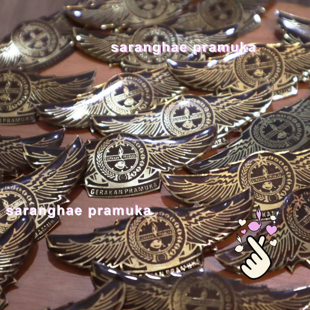 Pin Wing Gerakan Pramuka Boyscout Wing Gepra