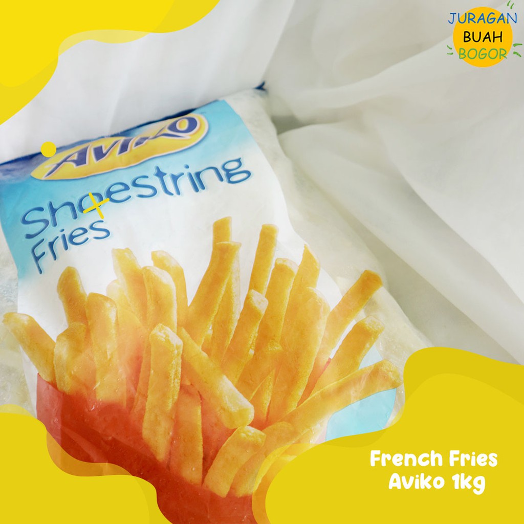 

FRENCH FRIES AVIKO SHOESTRING 1KG | AVIKO FRENCH FRIES 1KG