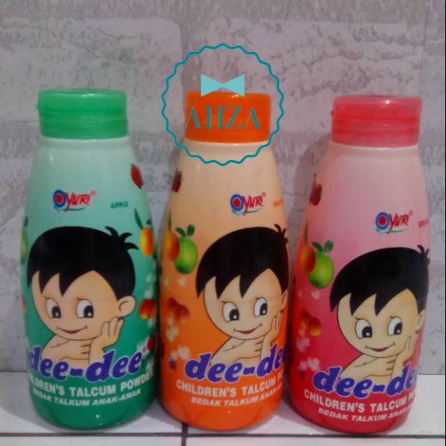 AHZA DEE DEE BEDAK TALCUM POWDER 150GR