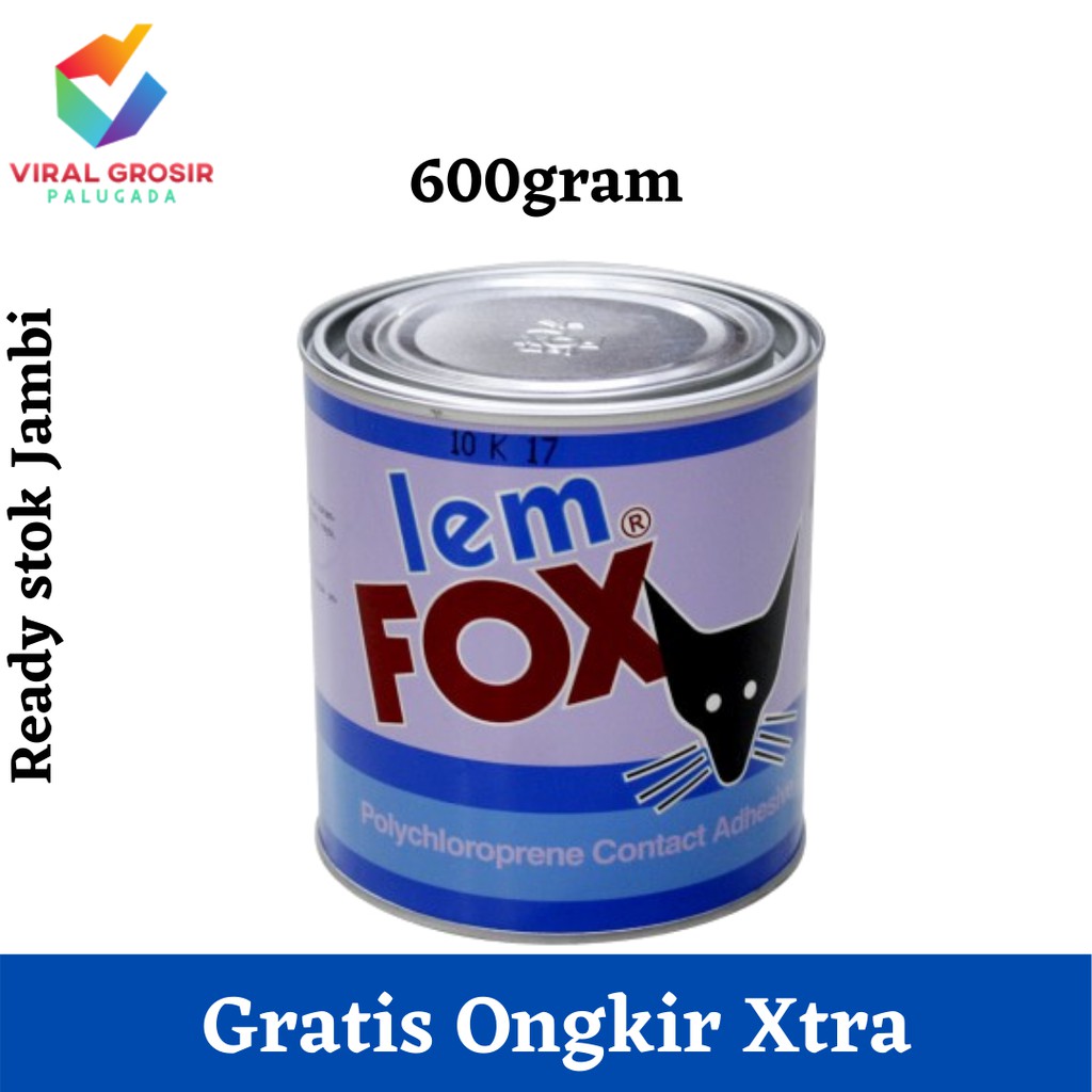 

viralgrosir Lem Fox Kaleng Biru 600 gram Lem Kayu Kuning lem serbaguna