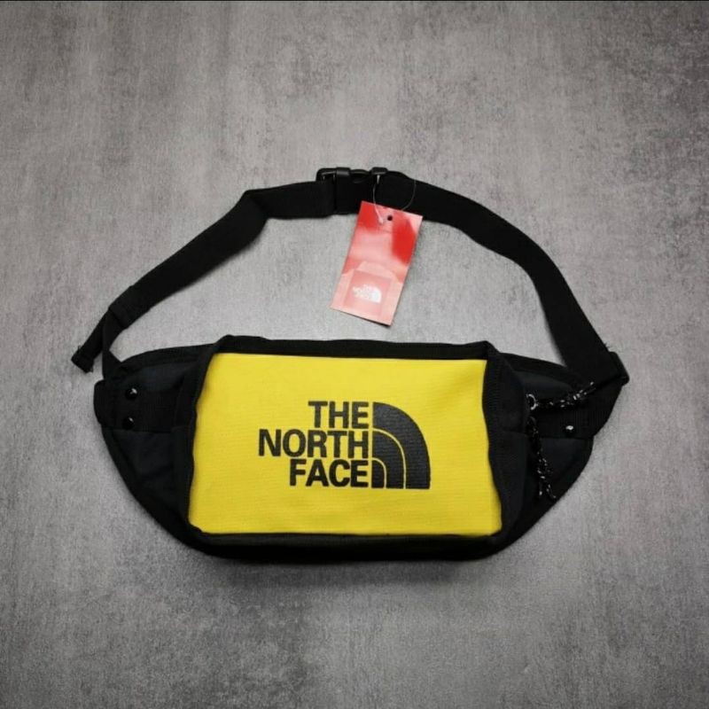 the north face yellow bag