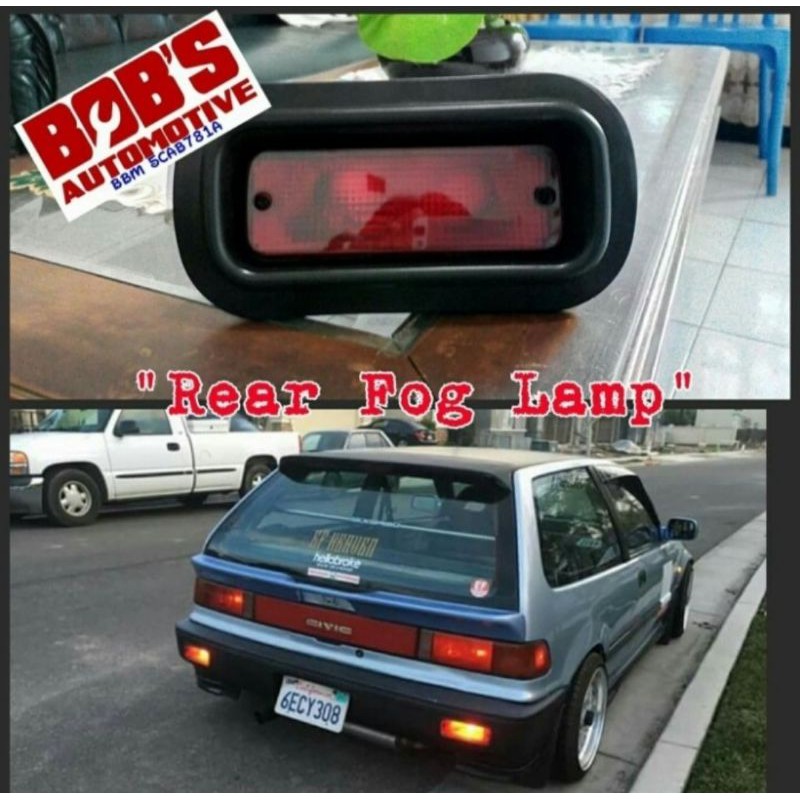 Rear foglamp / Rfl lampu bemper JDM