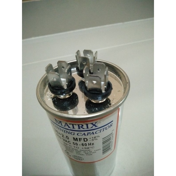 Capacitor outdor Ac panasonic r32 Matrix 30+2.0MFD