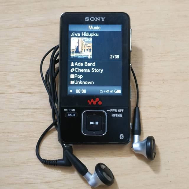 DapSony walkman NWZ-826 Musik player Mp3 Mp4 Vidio