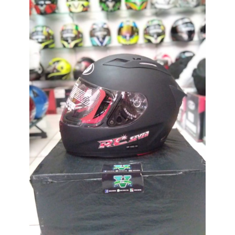 HELM KYT RC7 HITAM DOFF