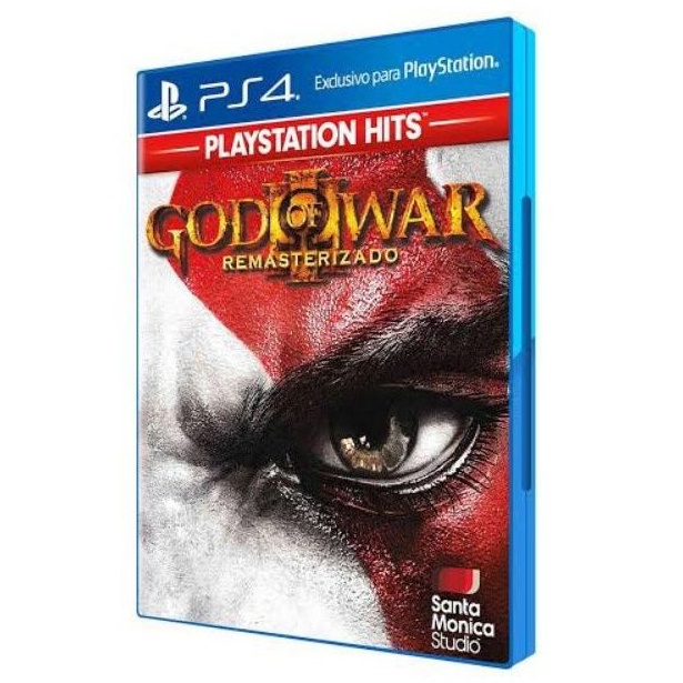 BD Kaset PS4 God of War 3 Remastered God of War III Remastered