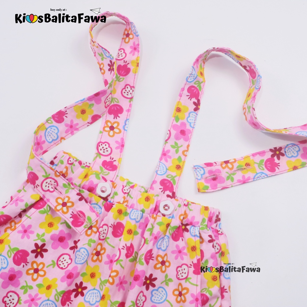 (IMPORT) Setelan Alice uk 1-2 Tahun / Baju Anak PerempuanJumpsuit Bayi Set Kaos Kodok Murah Romper