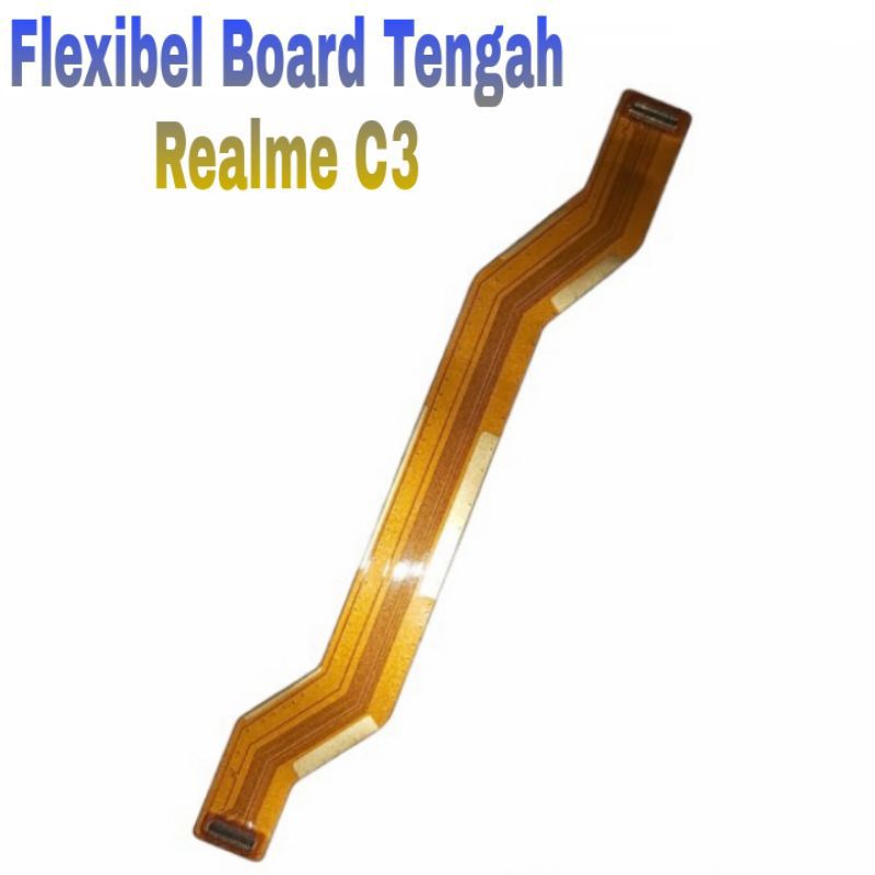 Flexible Fleksibel Main Board Tengah Conect Lcd Realme C3 2020 Original