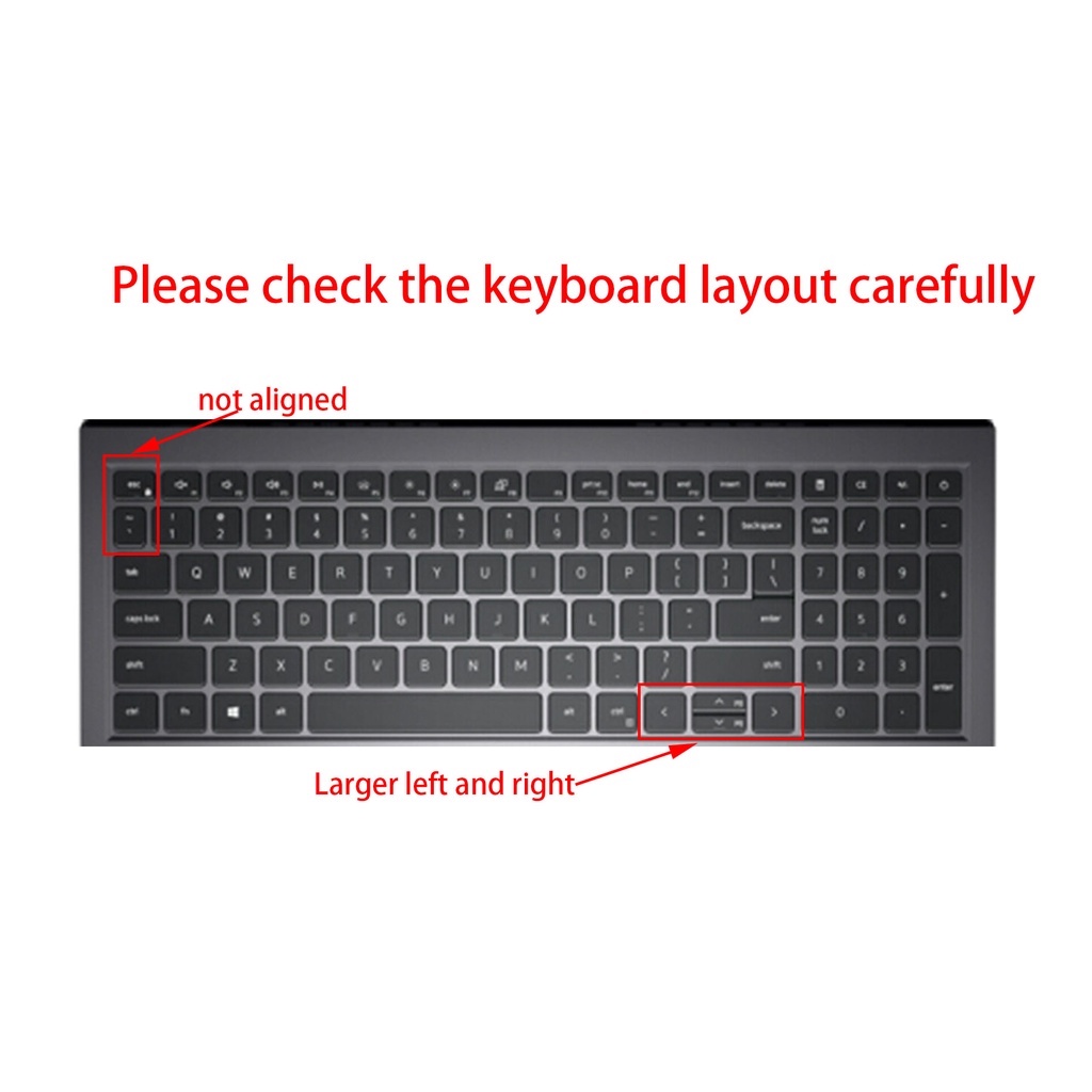 DELL Film Pelindung keyboard 15 3000 5510 3511 5515 3510 3515 7510 3520 15pro 5518 vostro 5510 15.6 &quot;