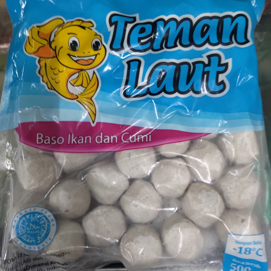 

teman laut baso ikan cumi 500 gr