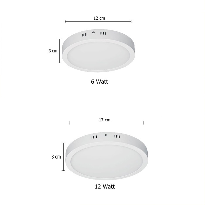 HK-Panel Led Lampu Downlight LED Panel Lampu Panel LED Outbow Bulat