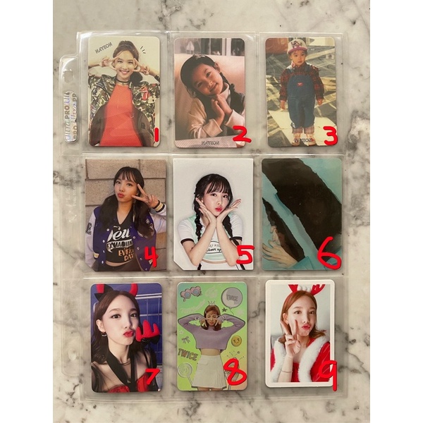 Twice Nayeon Photocard - Official RARE - SELLING MY ENTIRE COLLECTION