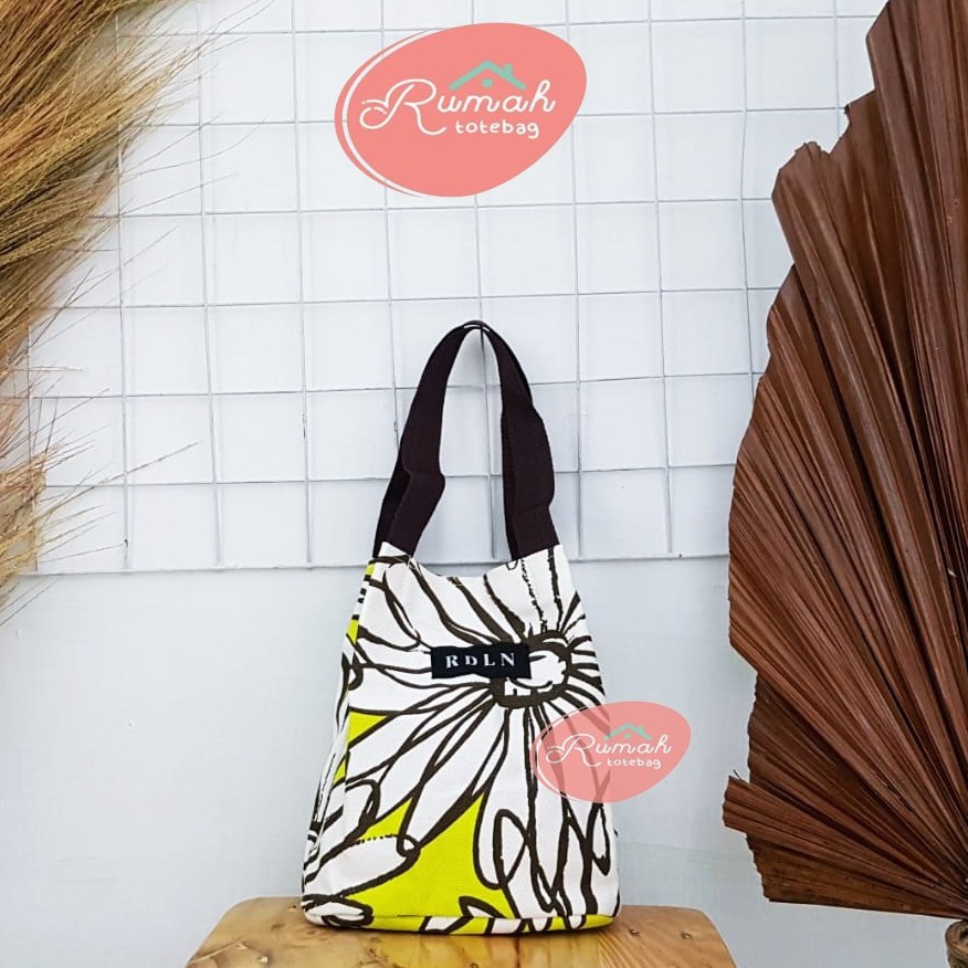 Slingbag Kanvas Kecil / Handbag Kanvas Kecil Sunflower