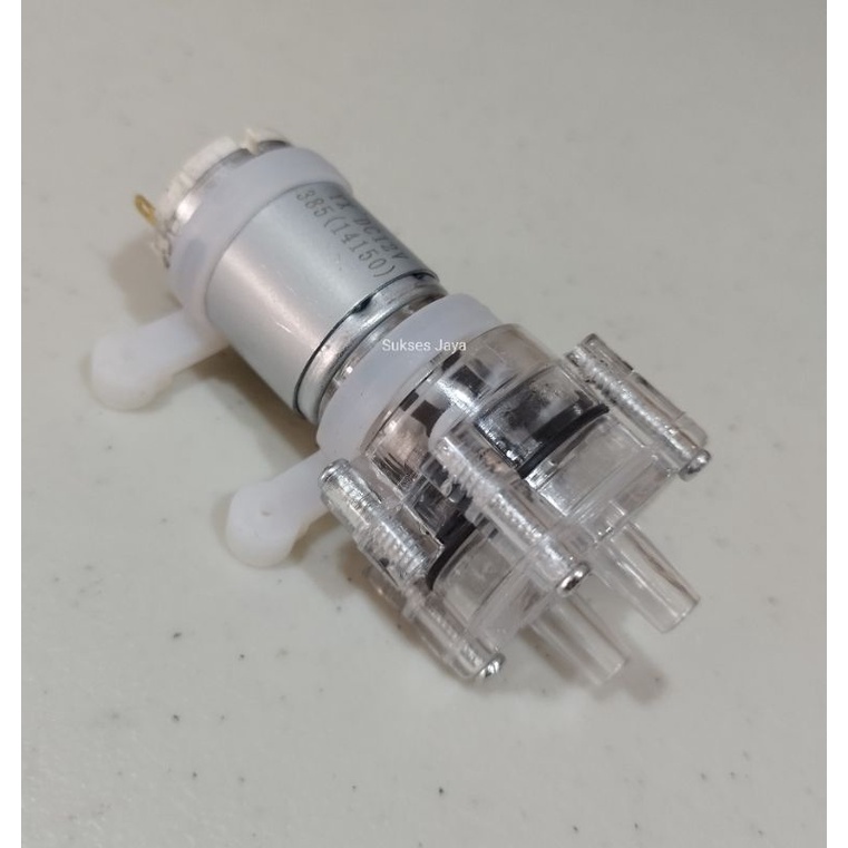 Pompa Air Diaphragm Tahan Panas Food Grade 0.3Mpa DC12V