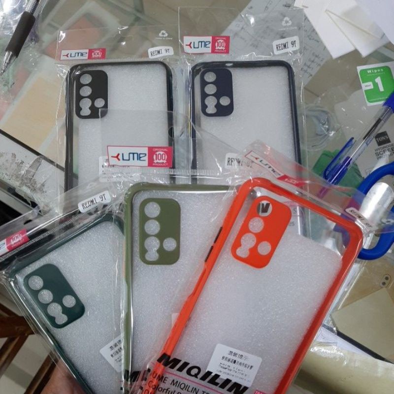 REDMI 10A REDMI 10 2022 9 9T 9A 9C CASE HARD UME MIQILIN  HARDCASE CLEAR TRANSPARAN CASING PROTECT CAMERA COVER PELINDUNG KAMERA BENING