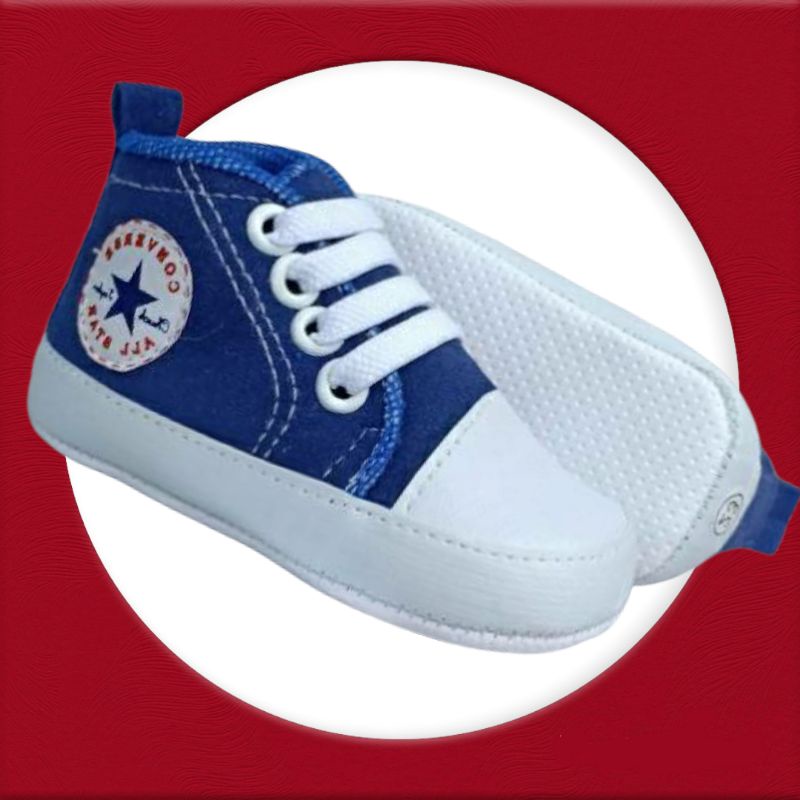 Sepatu bayi / sepatu cnvrs bayi / sepatu prewalker cnvrs