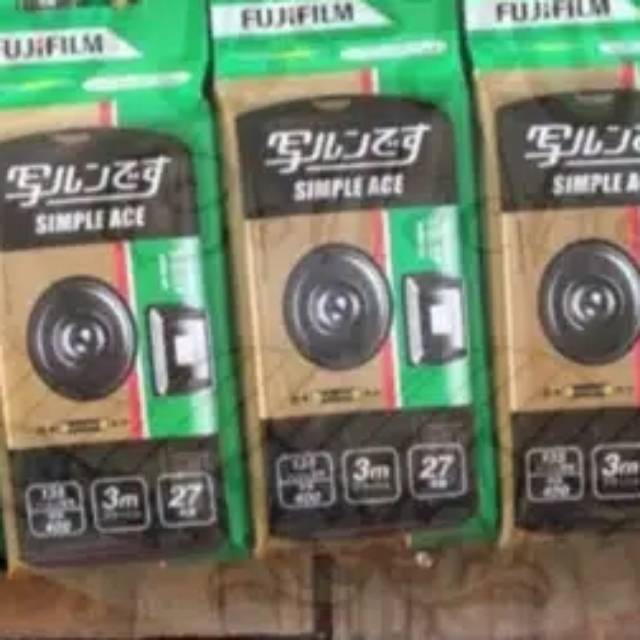 FUJIFILM DISPOSABLE CAMERA 27  SHEETS