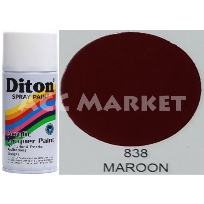 Pilox Diton 300cc Pilok Pylox Merah Maroon Marun 838