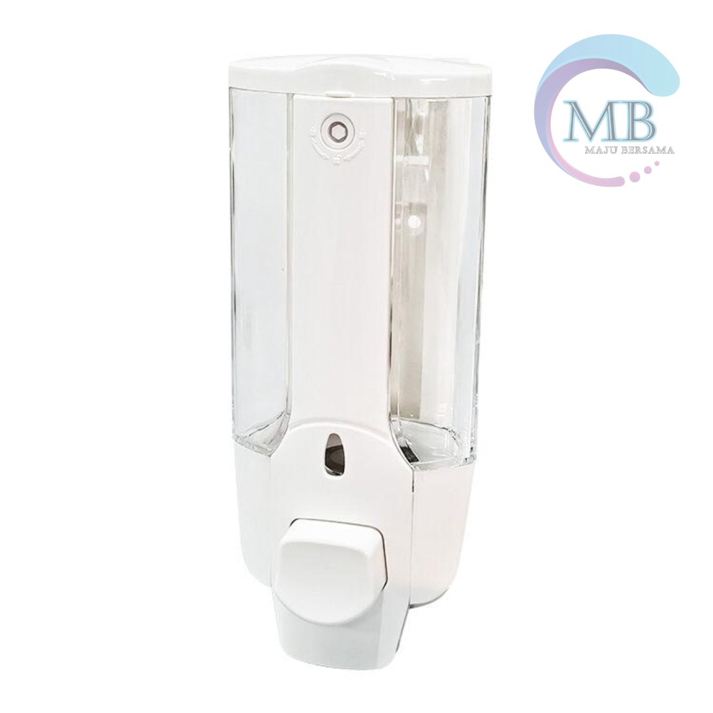 RT86 Tempat Hand Soap Washing hand Dispenser Sabun Cair Single Key Lock Tube Double 1 Tabung Dinding WC MB2928