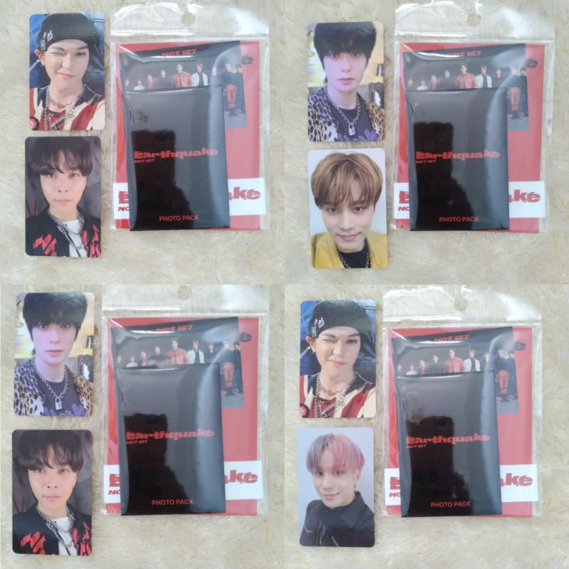 NCT 2021 MD UNIVERSE STICKER LUGGAGE EARTHQUAKE PHOTOPACK JOHNNY TAEIL JUNGWOO TAEYONG JAEHYUN PHOTO