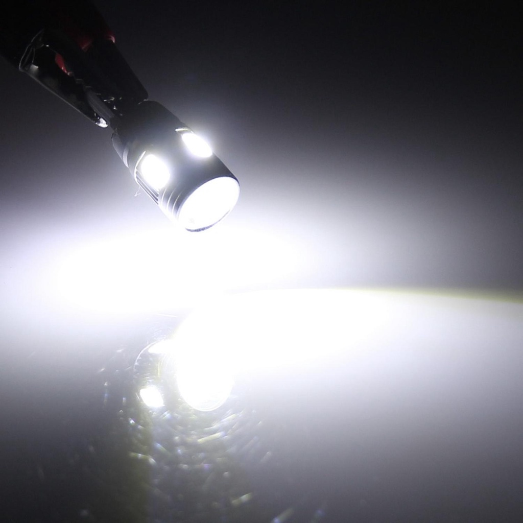 HLXG Lampu Mobil Headlight LED T10/W5W/168 SMD 5630 5W 2PCS