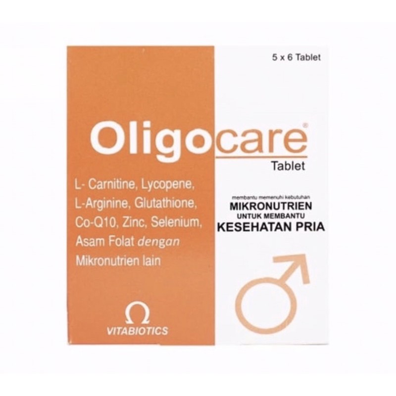 Oligocare per tablet ( suplemen kesuburan pria )