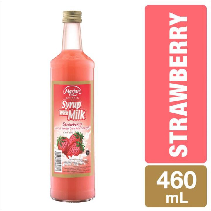 

MARJAN SYRUP MILK STRAWBERRY