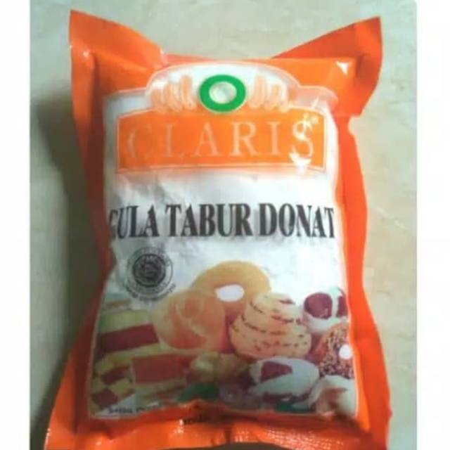 

Gula tabur donat Merk Claris 250g