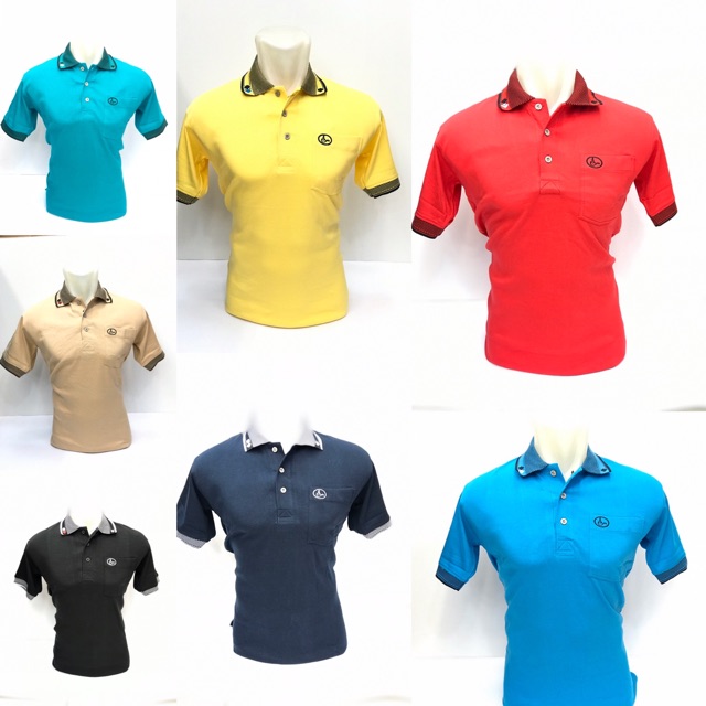KAOS KERAH PRIA WARNA ADA KANTONG