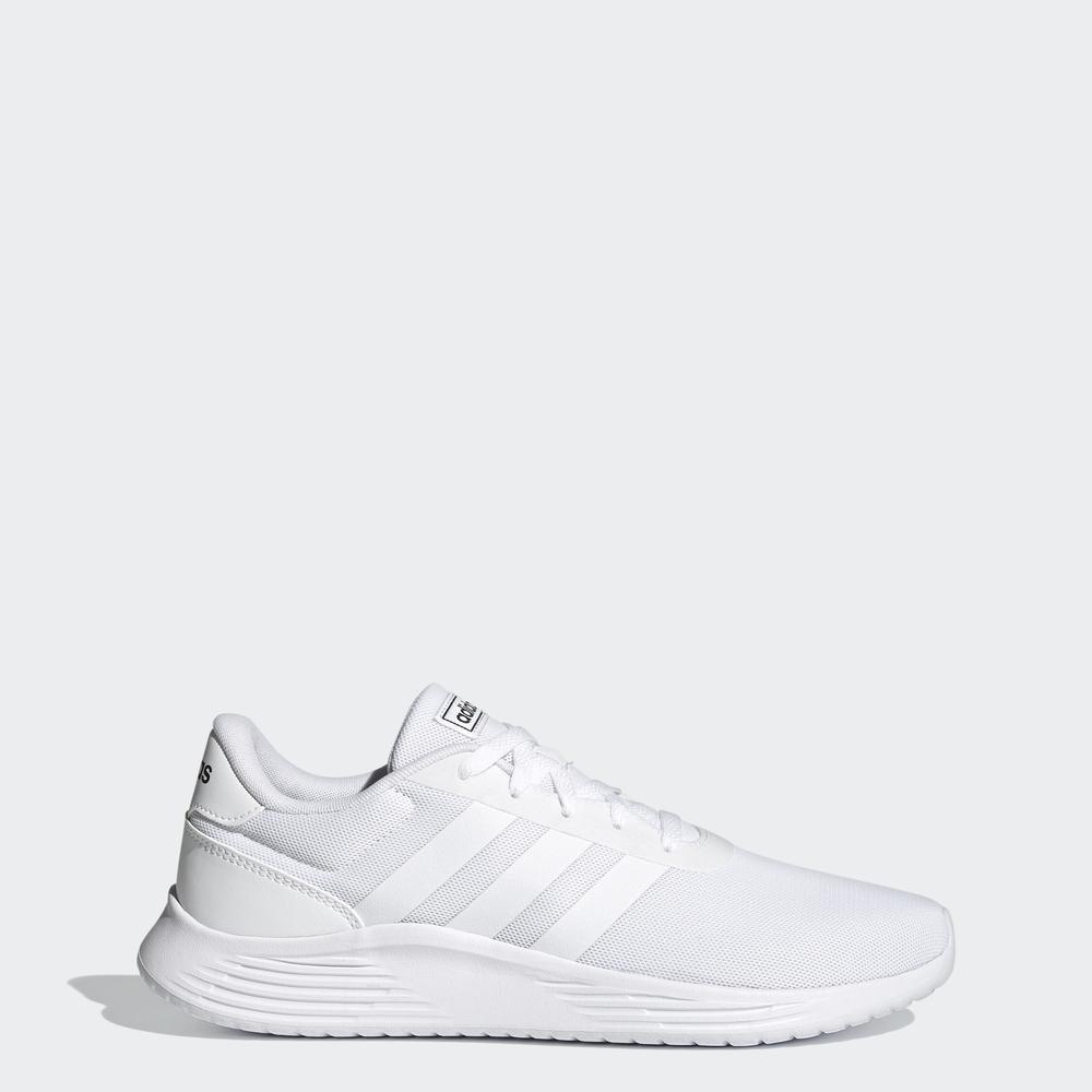 adidas basic white shoes