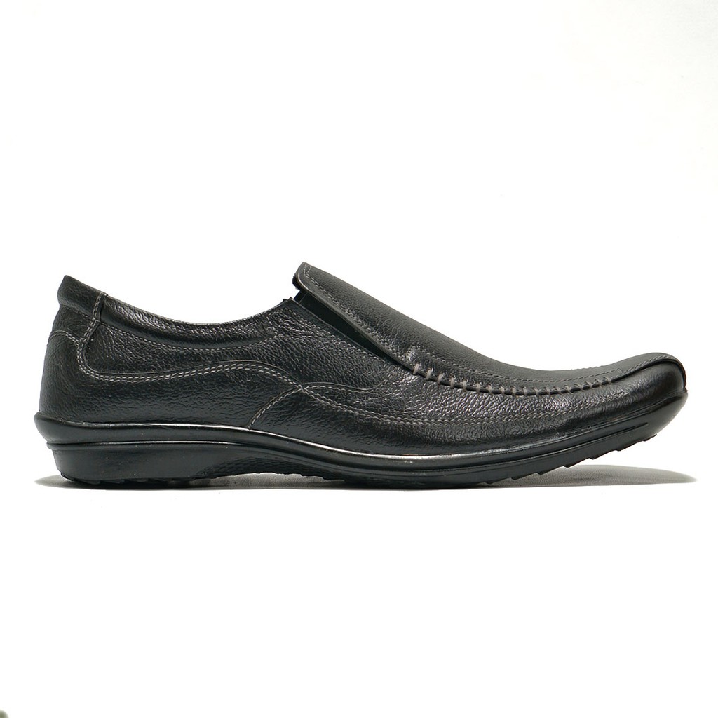 Sepatu Pria Slip On Casual Semi Formal Kulit Asli Termurah F512