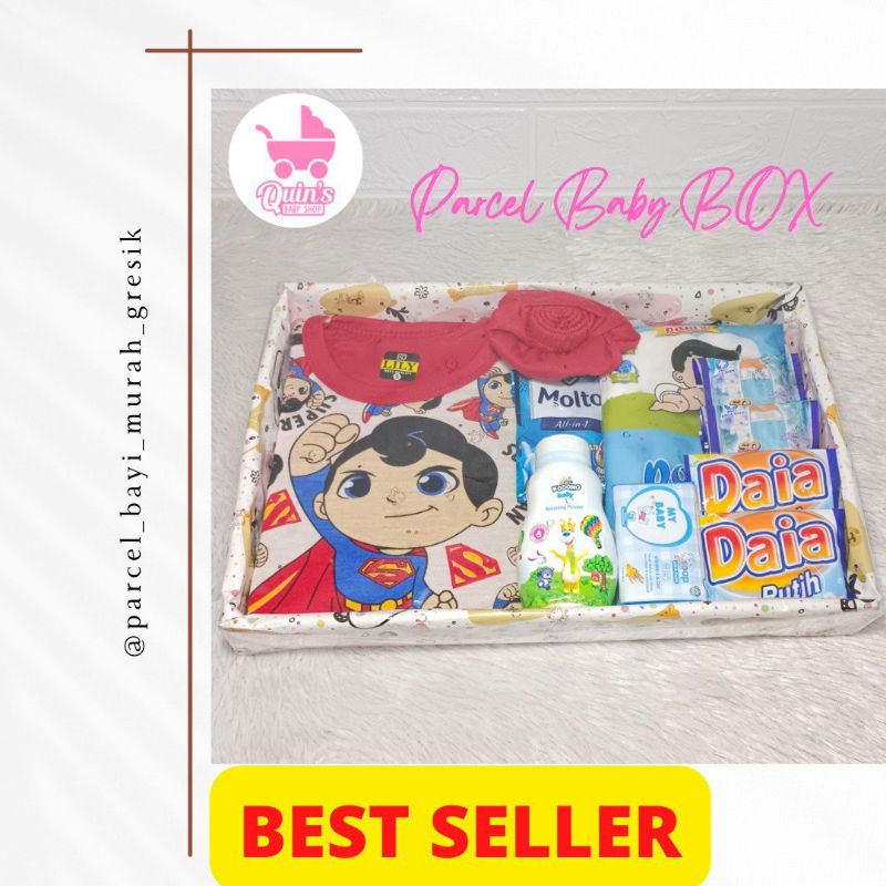 Parcel Bayi Box Paket B/Parcel Baby/Parcel Baby Boy/Parcel Baby Lengkap/Gift Set/Kado Bayi Lengkap/K