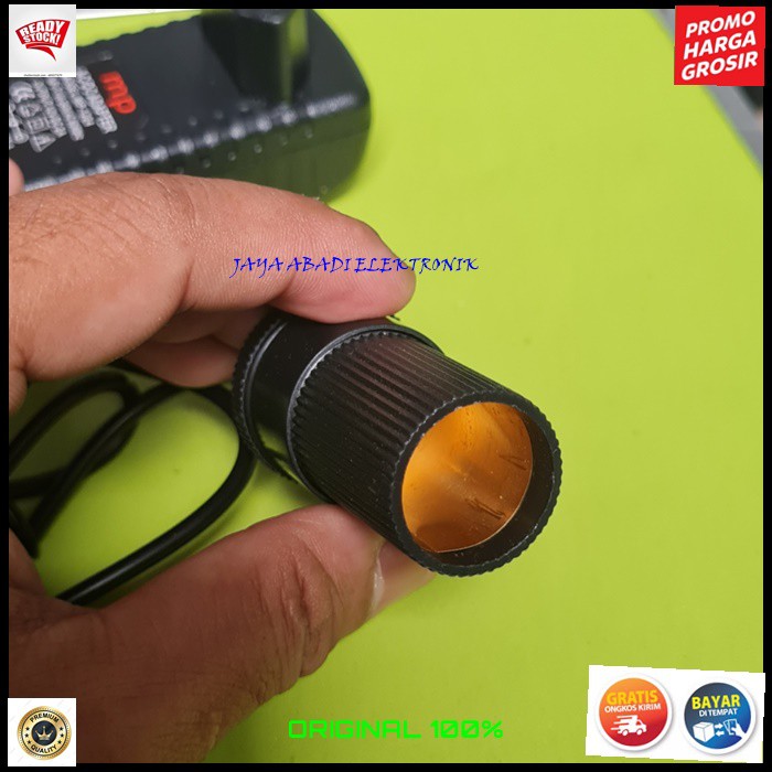 J387 ADAPTOR SOCKET LIGHTER 220 12 V POWER AC DC LISTRIK MOBIL CAR CHARGER W WATT ELEKTRONIK TEGANGAN CAS CASAN VOLT SETRUM UNIVERSAL MULTI INDIKATOR STABLIZER VOLTAGE ALAT UNRUK MENGUBAH LISTRIK RUMAH 12V DC MENJADI 220V AC COCOK UNTUK PERANGKAT ELEK