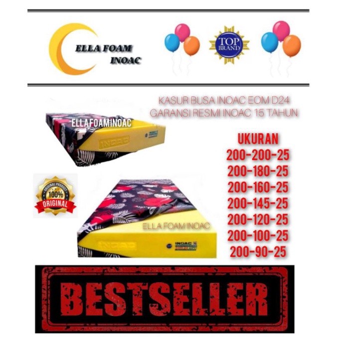 KASUR INOAC EOM D24 | 25CM | VARIAN UKURAN