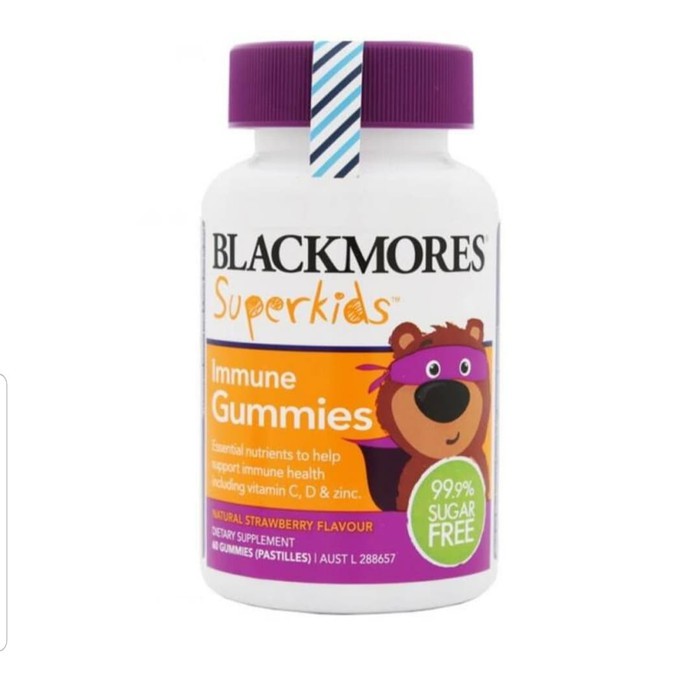 Blackmores Superkids Immune Gummies Multivitamins 60 Gummies