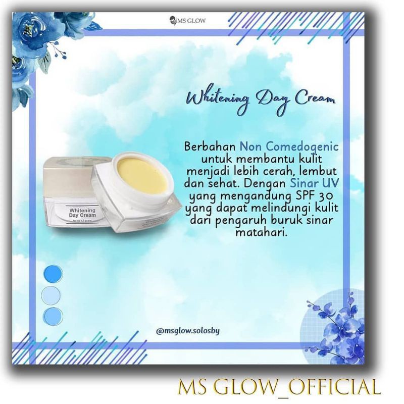 Miffglow - [ADA BARCODE] MS GLOW ORIGINAL FREE POUCH, ms glow paket whitening series msglow