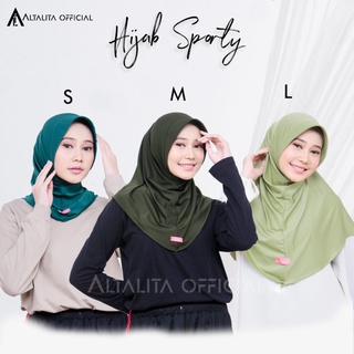 Jual Altalita - Kerudung Sport Khimar Instan All Size Ukuran S M L