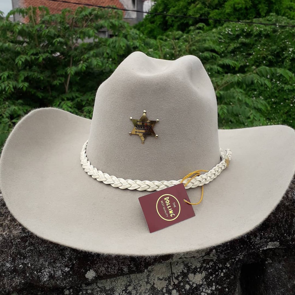 Topi Laken Marlboro Fedora Colour Grey