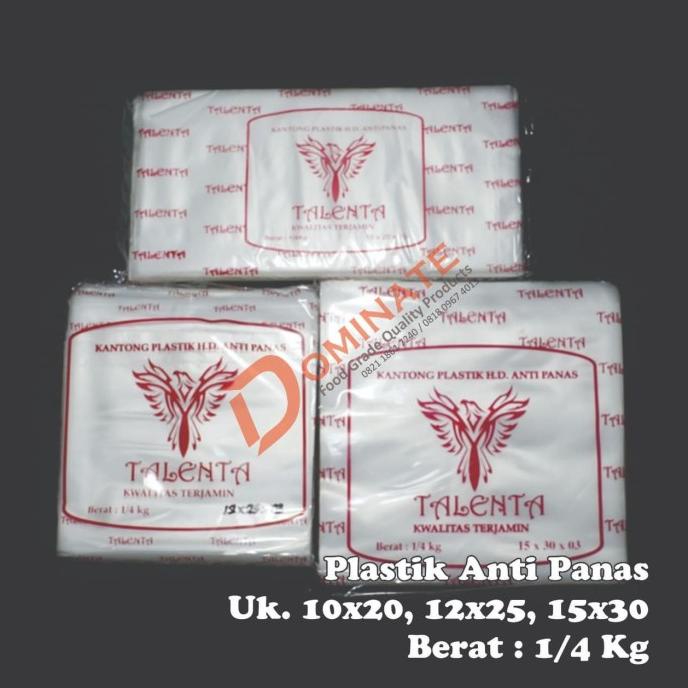 

!!!!!!] Plastik HD Tahan Panas Talenta / Diamond isi 1/4 kg